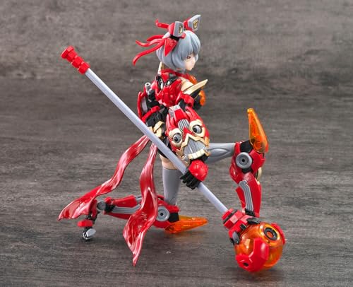 PLATZ/MONO/E-model 1/12 Scale Armored Girl: Lion the Awakened Lion (Includes 1 each of Base Ver. and Armed Ver.) Plastic Model Kit EM2024002