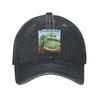 Hank and Trash Truck Cartoon Washed Denim Cap Casual Baseball Caps Adjustable Hat Summer Unisex Baseball Hats