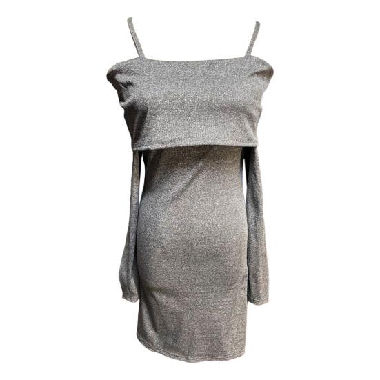 Dámské pletací topy s dlouhým rukávem v jednobarevném slim fit svetru