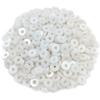 Exquisit For Jewelry Making 200pcs Bead Flat Round Disk Solid Color Boho Acrylic Bracelets Necklaces DIY Loose Spacer 6mm Handmade  Manual Accessories