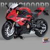 1/12 Scale S1000RR Diecast Motorcycle Model Toy for Kids Toddler Boys Girls Gift Collection