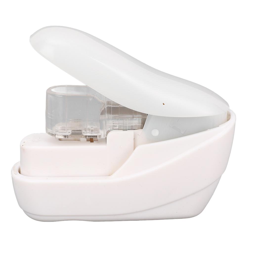 Hefter ohne Klammern 4 Blatt Kapazität Kompakt Tragbar Hefter ohne Klammern für Büro Schule Zuhause