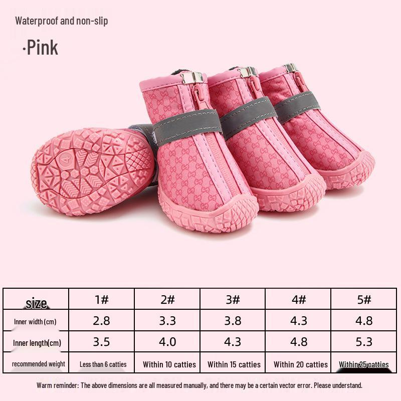 Breathable Non-slip Dog Shoes for Small Breeds