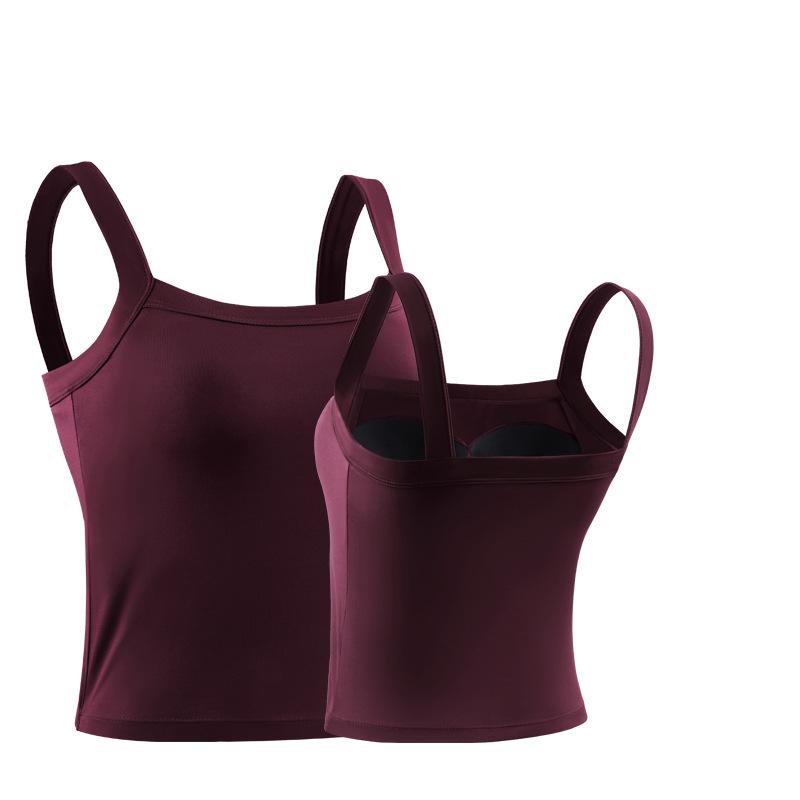 Women  Sports Bra Gym Running Tank tops Clothing Crop Shirt Singlet Sexy Base Layer Workout Vest
