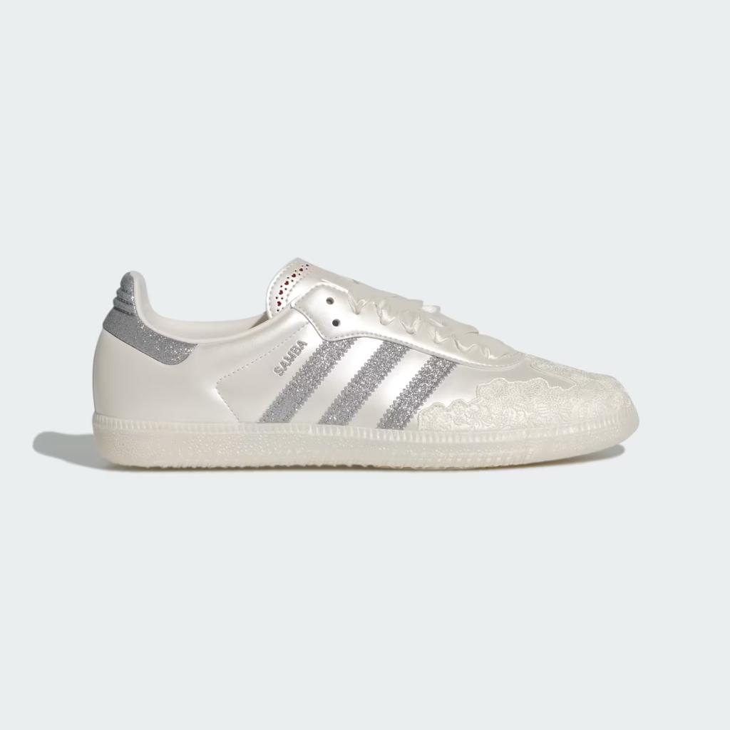 HP3658 adidas Samba OG Bianco Gesso Argento Metallico (Da donna)