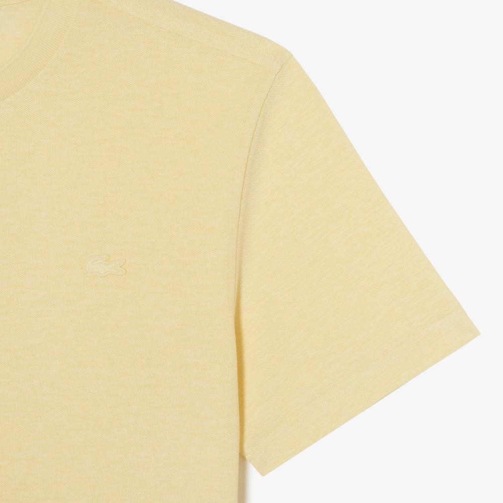 [Lacoste] Men's Strong Yarn Caviar Piqué Short-Sleeve T-shirt TH742E-56G107