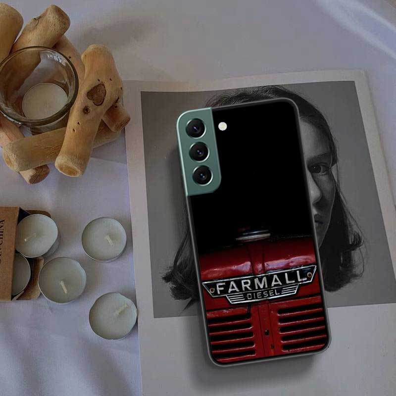 T-Tractor Farm Phone For Samsung S25 Edge Galaxy S22 Ultra S21 S10 S9 Plus S20 S23 S24 FE Case S10E Cover Silicone Soft Coque Fu