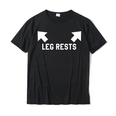 Funny Leg Rests Dad Joke Gift T-Shirt Adult Oversized Hip Hop Tops & Tees Cotton Tshirts Casual Short Sleeves Fashion Streetwear