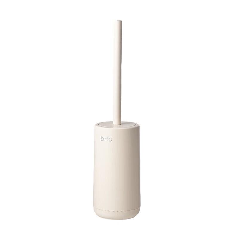 BDO Cream Wall-Mounted Toilet Brush Set