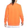 New Nike As M Nsw Club Crw Ft Embroidered Logo Ribbed Knit Pullover Sweatshirt BV2667-885