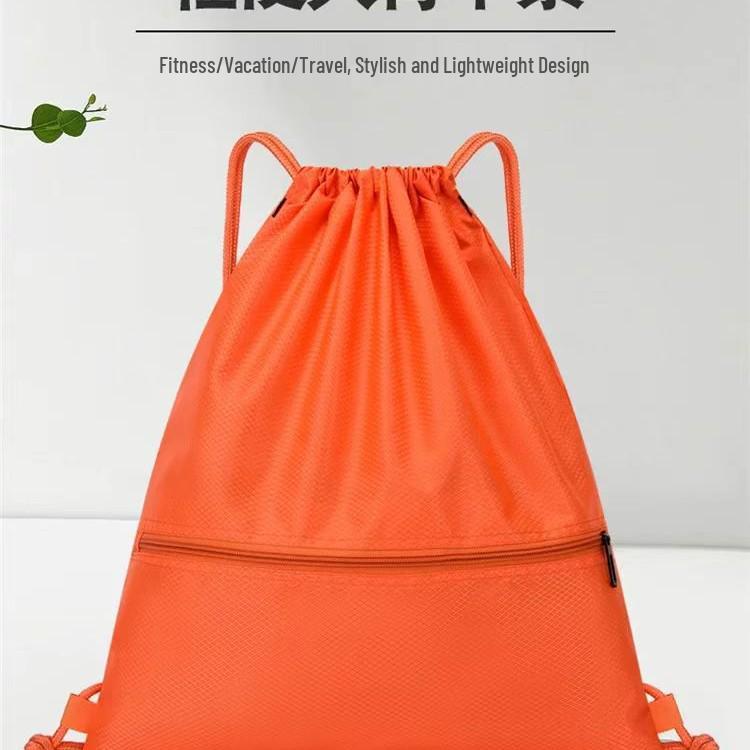 

Multifunctional Drawstring Backpack for Sports and Outdoors Orange; 45x37x1 cm; Diamond Oxford Cloth