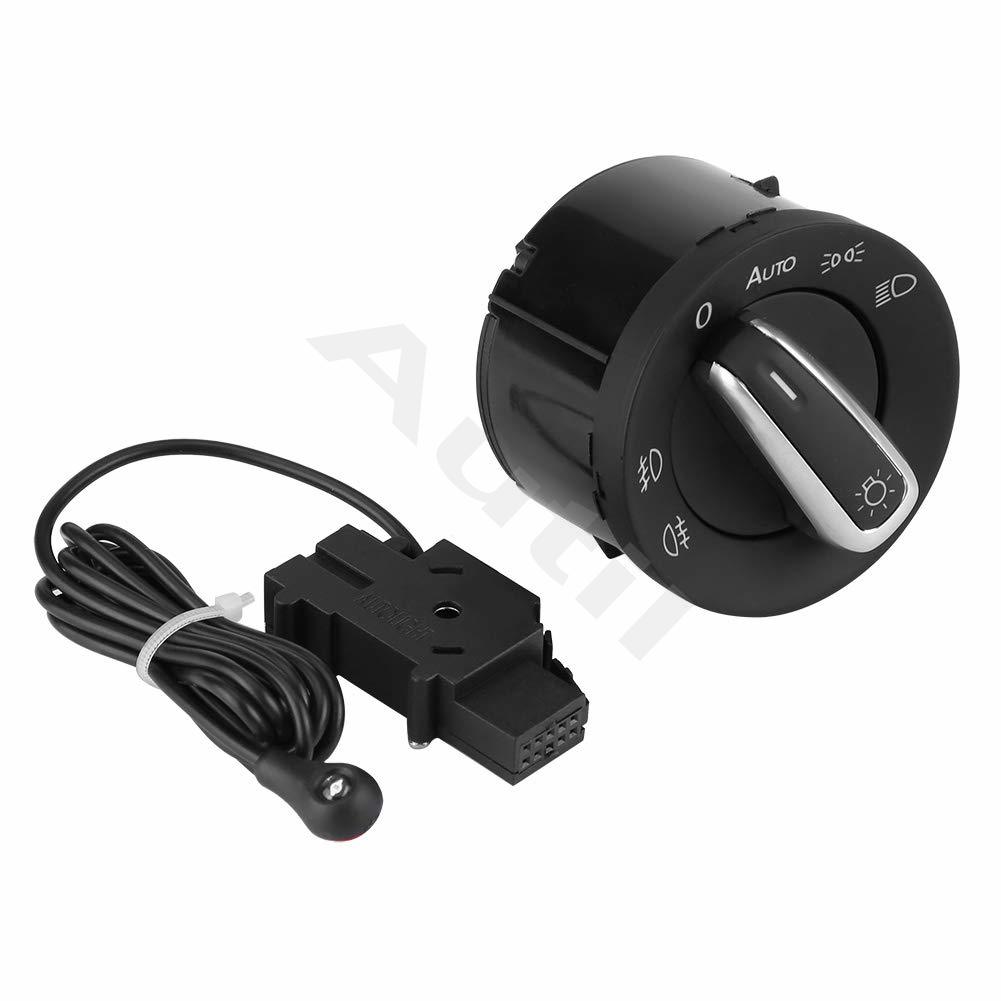 5ND941431B for VW Golf MK5 MK6 Passat B6 Jetta Tiguan Touran Caddy Headlight Fog Light Control Switch with Light Sensor Module