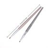 1/2Pcs Ultra Fine Eyeliner Brush Angled Bent Tip Detail Eye Liner Brush Under The Eyes Place Precise Detail Concealer Brush