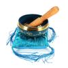 Singing Bowl Chakra Meditation Tibetan Buddhism Yoga Healing Relaxation Low Frequency Sound Deep into Body Core Blue New