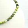 8mm Natural Chrysoprase Gemstone Round Beads Designer Necklace 17-20" Handmade Beads Choker Gift For Women 8BN-34