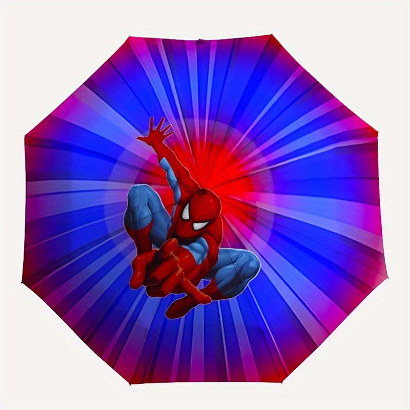 

1pc Spider-Man 8-Rib Automatic Folding Umbrella, Portable & Foldable, All-Season Portable Umbrella for Women & Men yy250731158