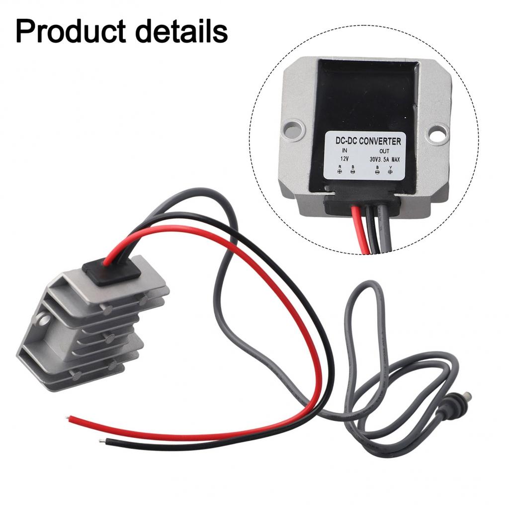 Rugged Aluminum Construction 12V To 30V Power Supply For Starlink Mini