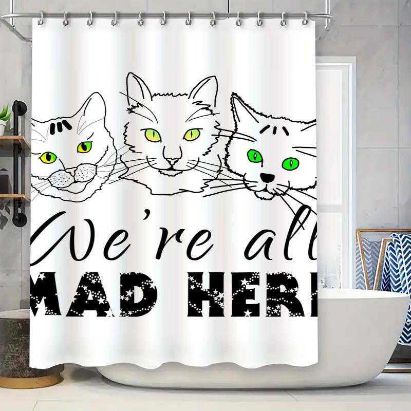

Luxury Marble Print Shower Curtain Set Bath Room Decor Home Textiles Waterproof Fabric Pink White Floral Pattern For Bathroom W60H190(CM)-1 Pcs