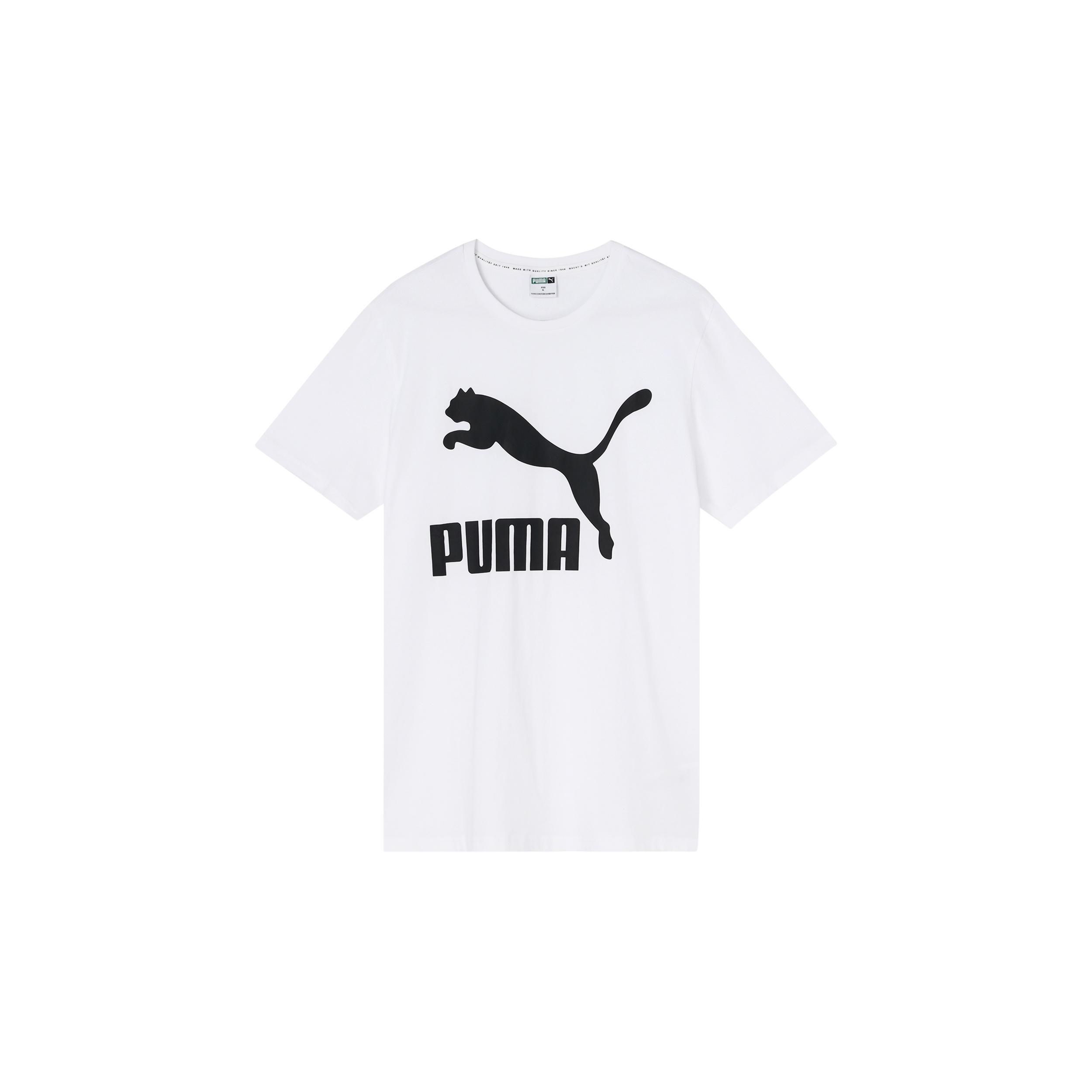 PUMA Casual Sports Round Neck Breathable Short Sleeve White Men s 596535-02 XXL
