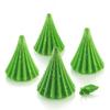 8 Christmas Tree Silicone Mold Icing Biscuit Aroma Candle Mold Stripe Tree Chocolate Mold