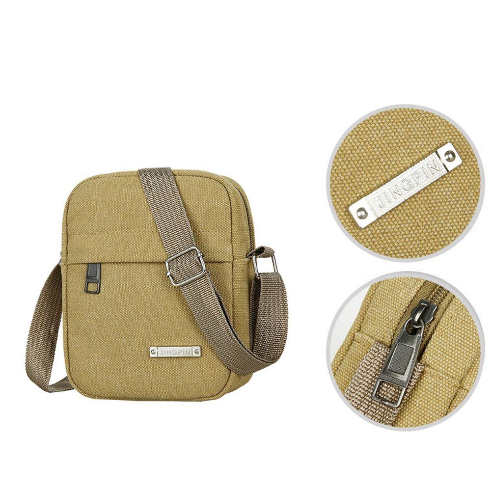 High Quality Shopping Phe Small One-Shoulder Handbag Man Bag Crossbody Bag Canvas Bag Backpack