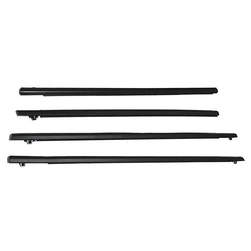 

Комплект декоративных резиновых полосок для окон автомобиля, подходящих для Honda City 2009-2014, автомобильные аксессуары, наружные уплотнители для оконных молдингов
