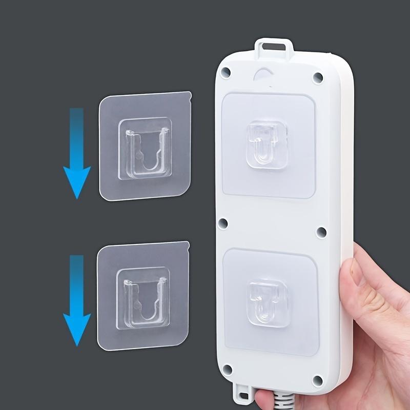 Solid Mother- Buckles, Punch-Free Plug Hooks, Socket Brackets, Wall-Mounted Adhesive Storage Hooks, Adhesive Hooks Without Leaving Marks