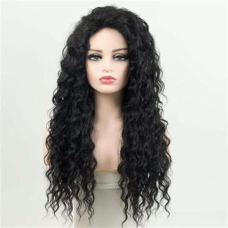 Reddish Curly Synthetic Wigs for Women Long Hair Natural Hairline Heat Resistant Cosplay Lolita Wig Drag Queen