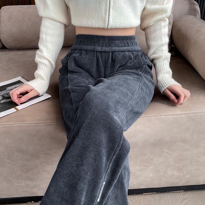 Pantaloni Harem Skinny pentru Femei - Elegante Picioare Drepte Înguste pentru Toamnă, Primăvară și Iarnă 2025