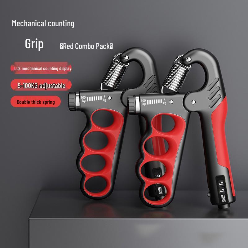 Electronic Counting Adjustable Hand Gripper for Men & Women - Fitness & Muscle Strength Trainer