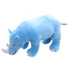 Children's Cartoon Rhinoceros Plush Hugging Pillow - Girls' Birthday Gift