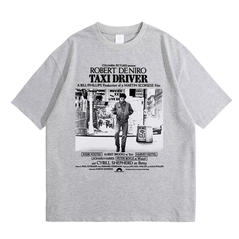 

Limited Classic Horror Thriller Movie Movie Taxi Driver Robert De Niro Graphic T-shirts Men Women Cotton Vintage T Shirts 3XL
