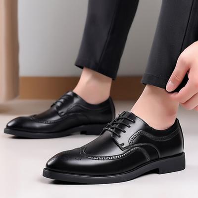 Scarpa Classica da Uomo in Pelle Autunno Uomo Scarpa Elegante da Lavoro Britannica Comfort Casual Sociale Maschile Tuttofare Scarpe da Matrimonio