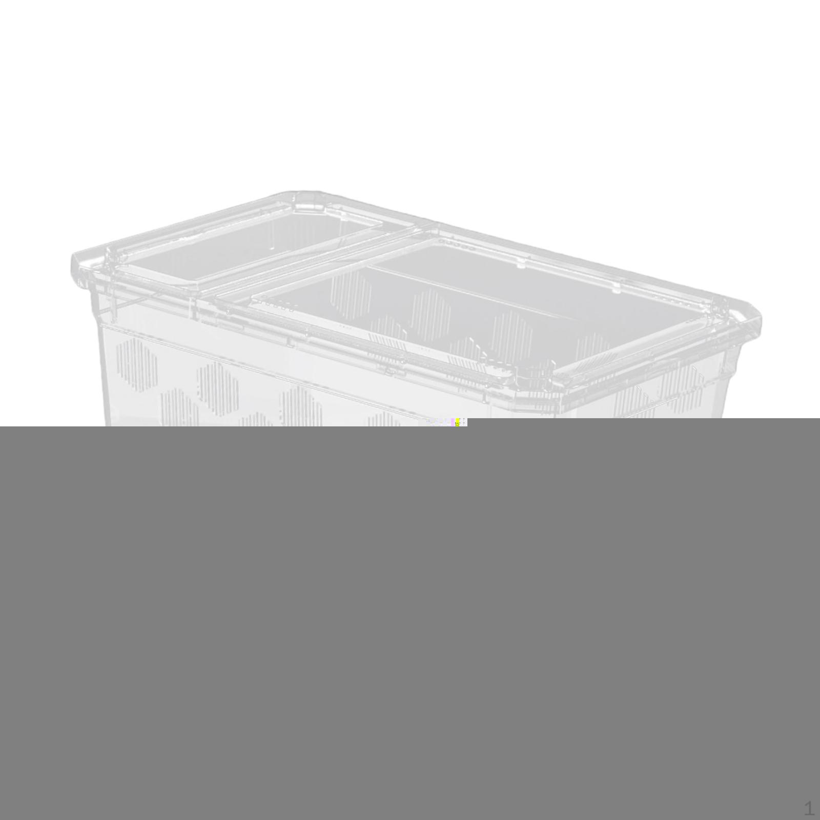 

Бокс для кормления рептилий, разведения, многоразовая клетка, контейнер для выведения, домик для питомца для змеи with Terrace