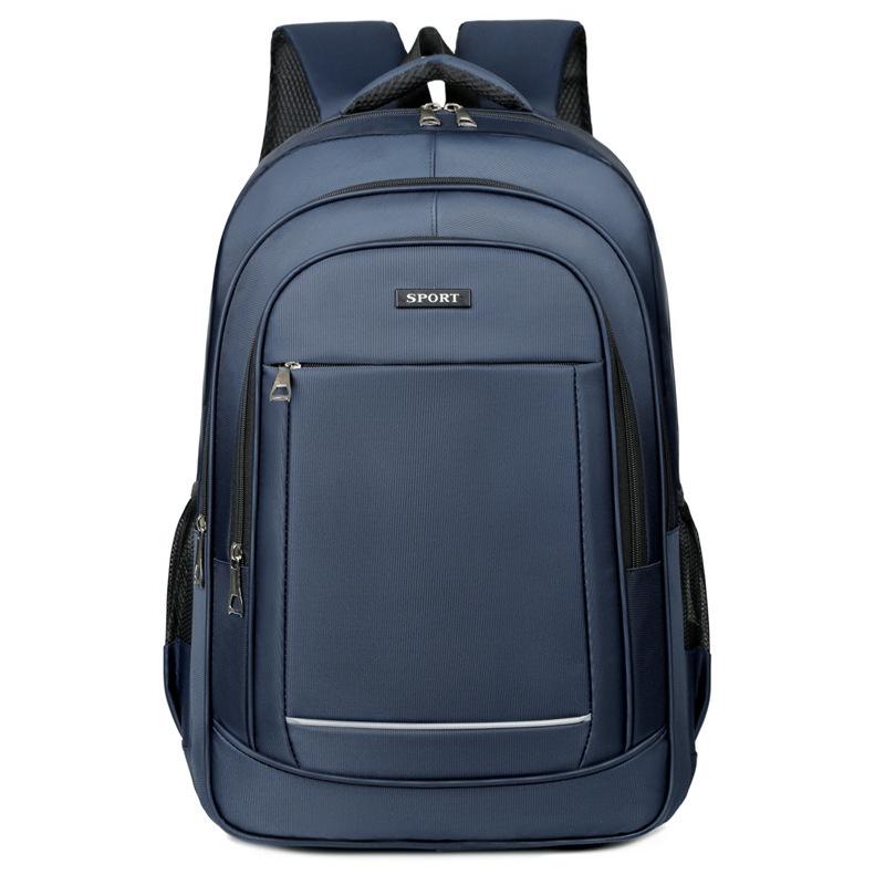 Schoolbag Backpack Men's Business Travel Bag Waterproof Rainproof Outdoor Travel Bag High School College Internship School Bag