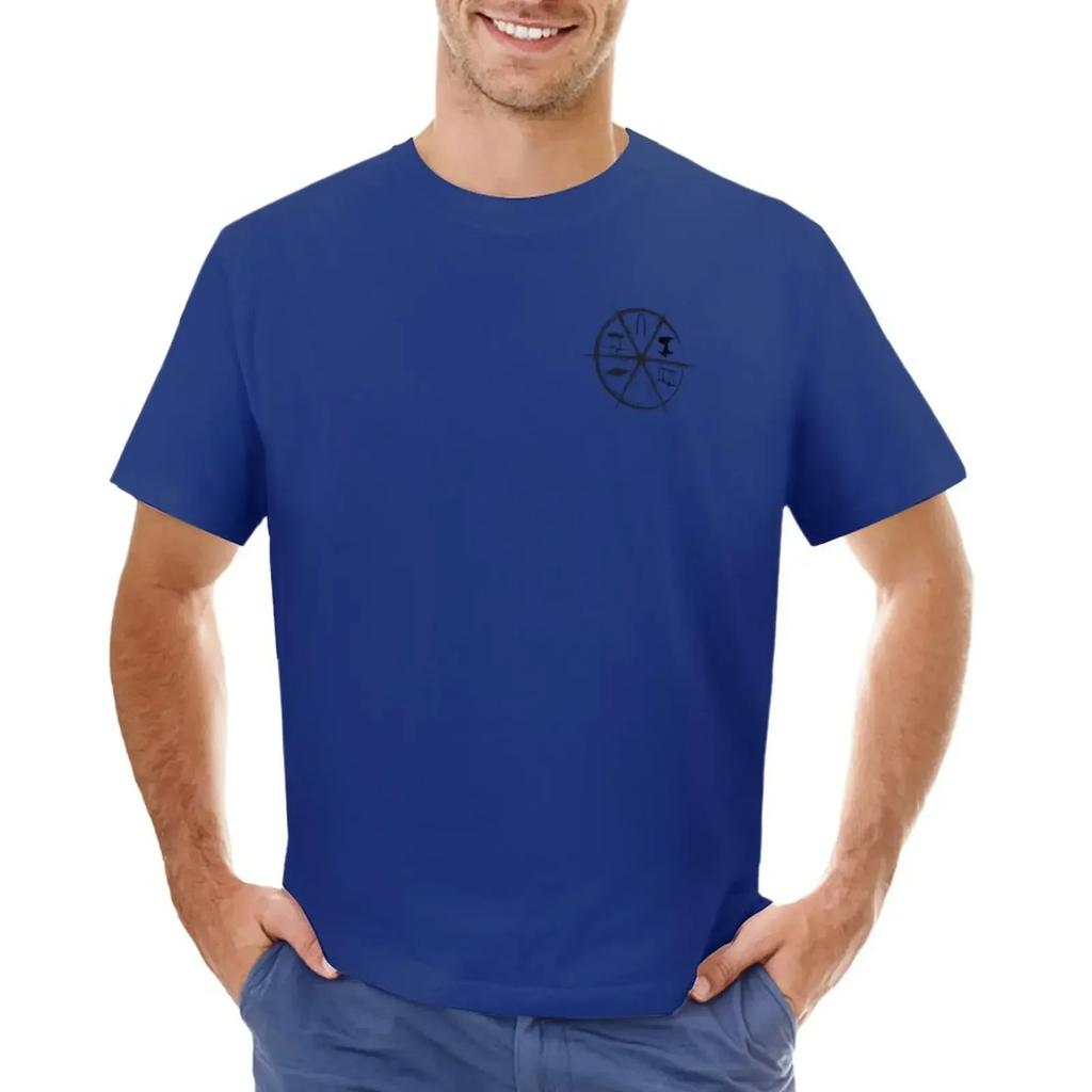 Men's Gymnastics Design T-shirt summer clothes plain aesthetic clothes mens tall t shirts