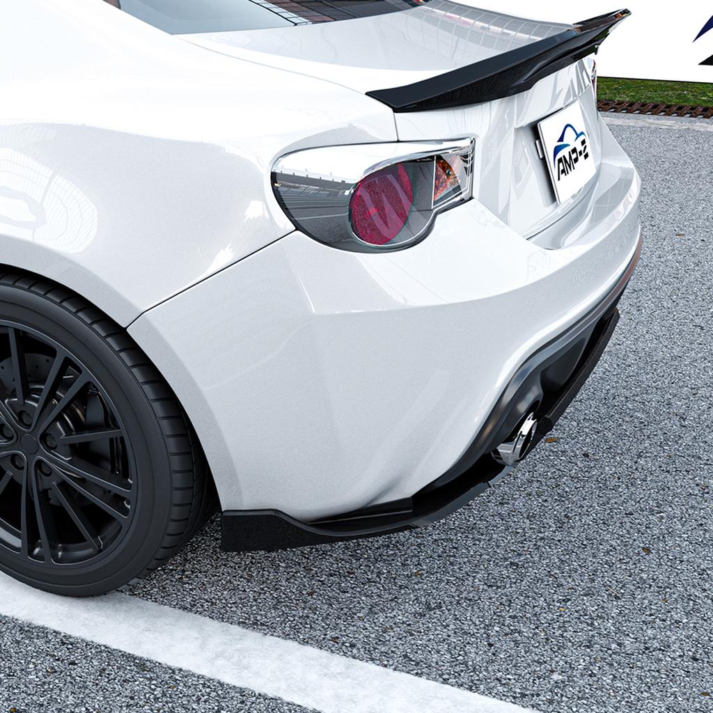 For Toyota GT86 Scion FR-S FRS 2013-2016 Subaru BRZ 2013-2021 Rear Bumper Diffuser Lip Boot Spoiler Splitter Bracket Protector