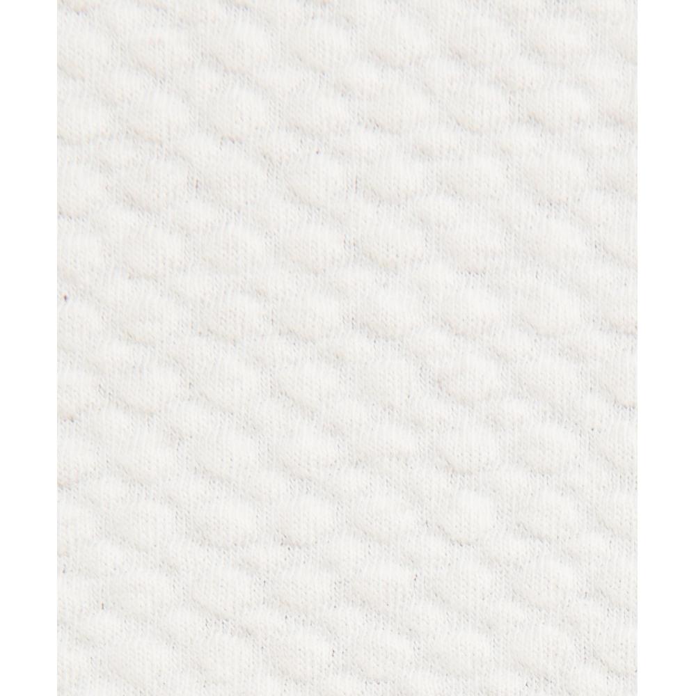 Lululemon Textured Double Knit Cotton Hoodie Heathered Bone Black