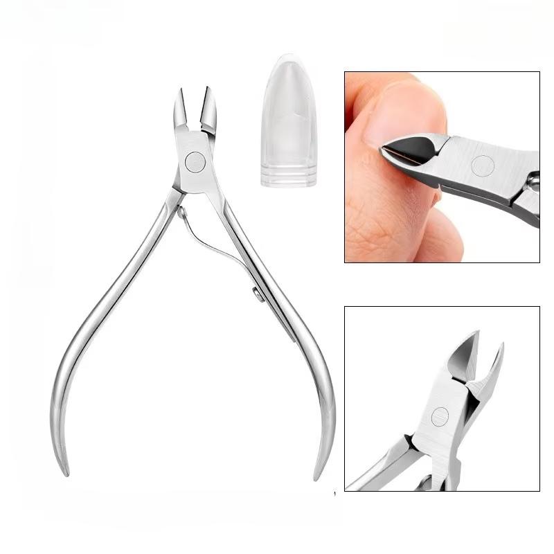 

LINMANDA Stainless Steel Cuticle Trimmer Cuticle Remover Nail Tool for Removing Dead Skin Suitable for Fingernails and Toenails