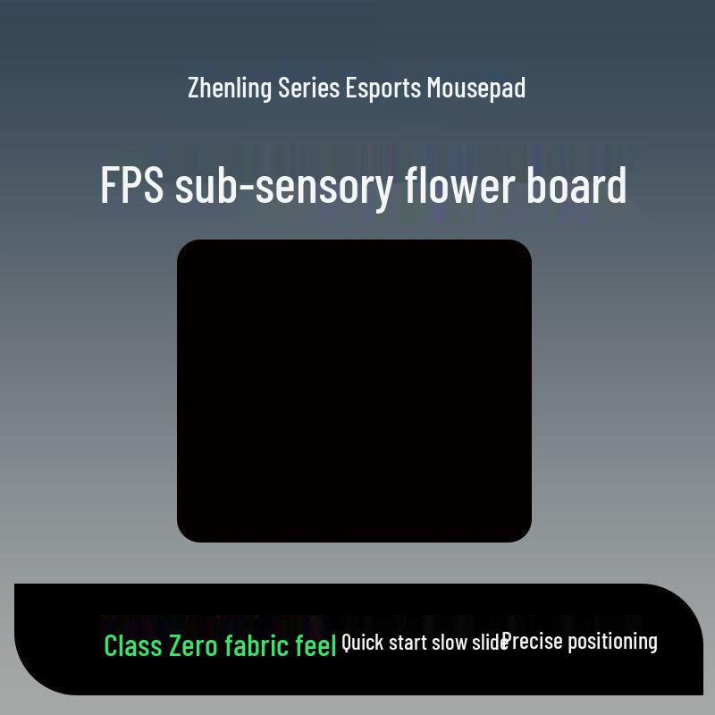 Valorant Class Zero Solid Color Gaming Mousepad - Thick, Dedicated, Extra Large & Small Sizes