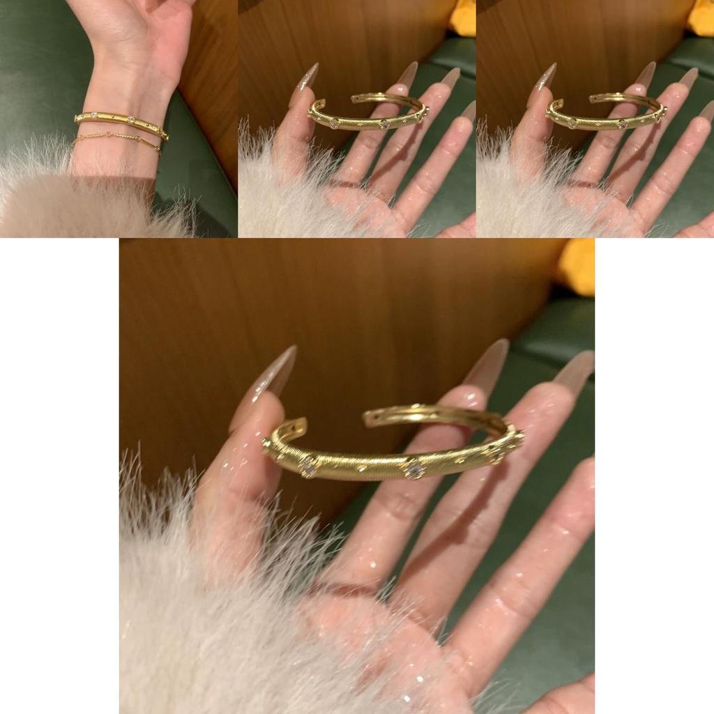 Circular Shape Thread Bracelet Women Jewelry Elegant Decorations Ornament Gift