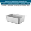 Yunduo Extra-Thick Stainless Steel Rectangular Buffet Tray