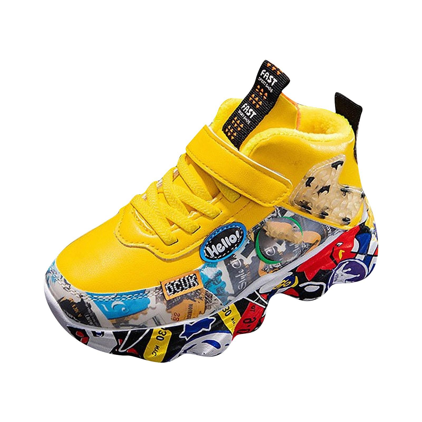 

Дитяче взуття Осінь І Зима Дитяче Спортивне Взуття Кросівки 37 жовтий