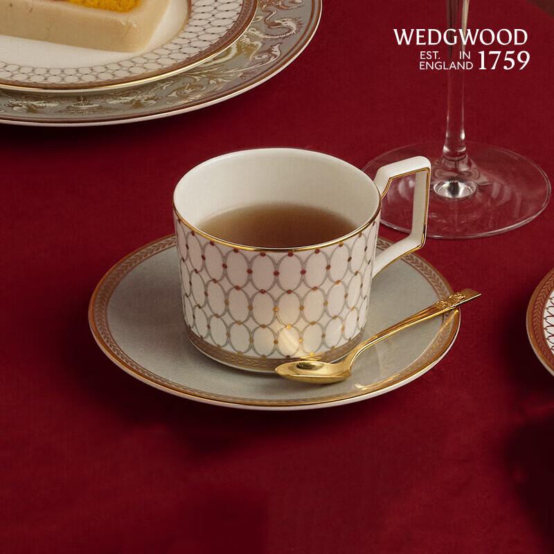 Wedgwood Golden Age Luxury Grey Cup & Saucer