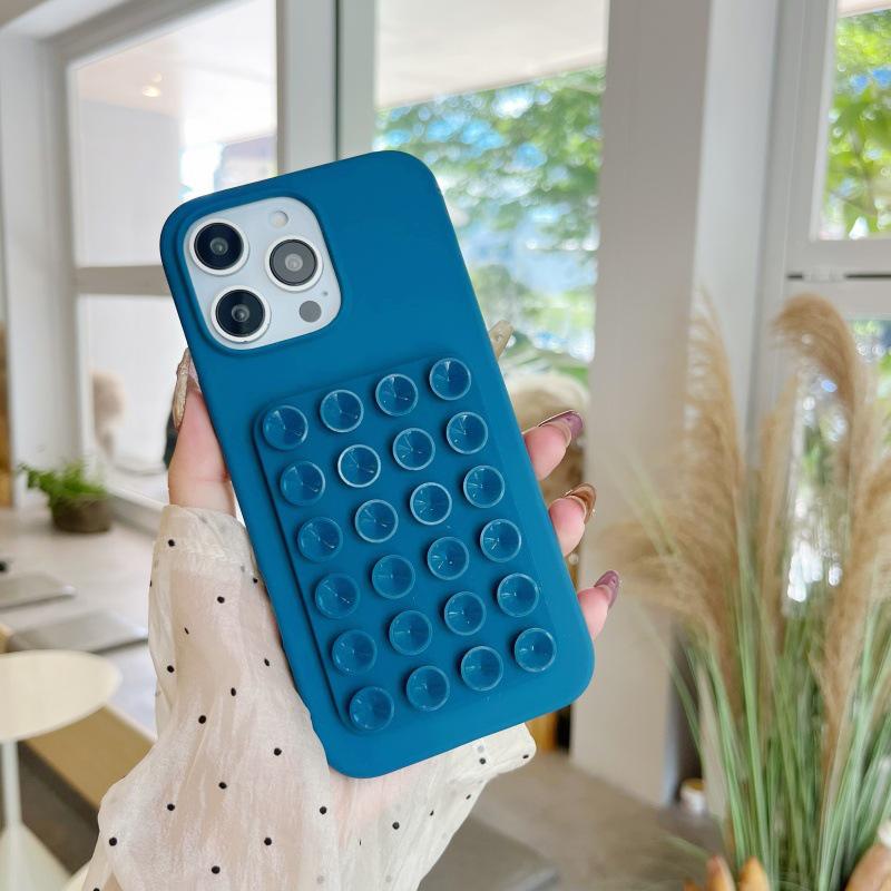 Multifunktionaler Silikon-Saugnapf-Handyständer & Rückenaufkleber