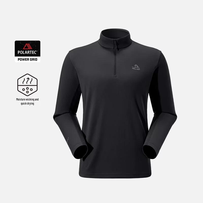 Pelliot Men's Outdoor Quick-Dry Long Sleeve T-Shirt