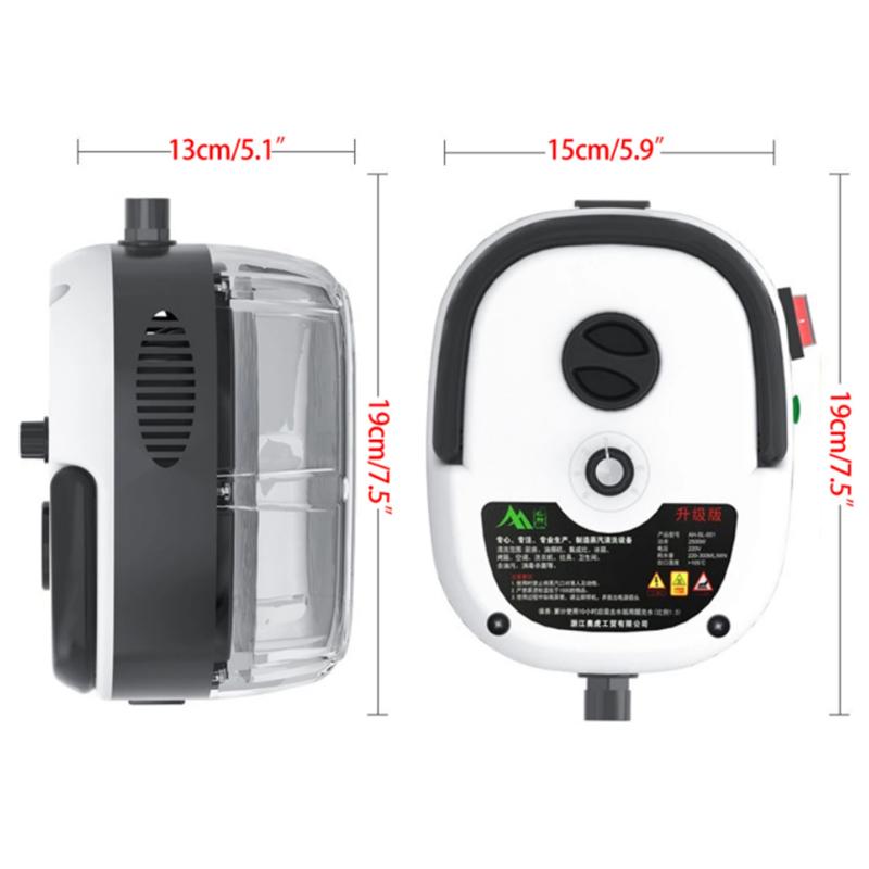 Curățător cu Abur de Înaltă Temperatură și Presiune Înaltă 110V 220V 2500W Electric pentru Curățarea Electrocasnicelor