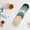 1PC Silicone Drain Coaster Multi-purpose Heat Resistant Protection Cup Holder Drying Mat Draining Pad Table Placemat