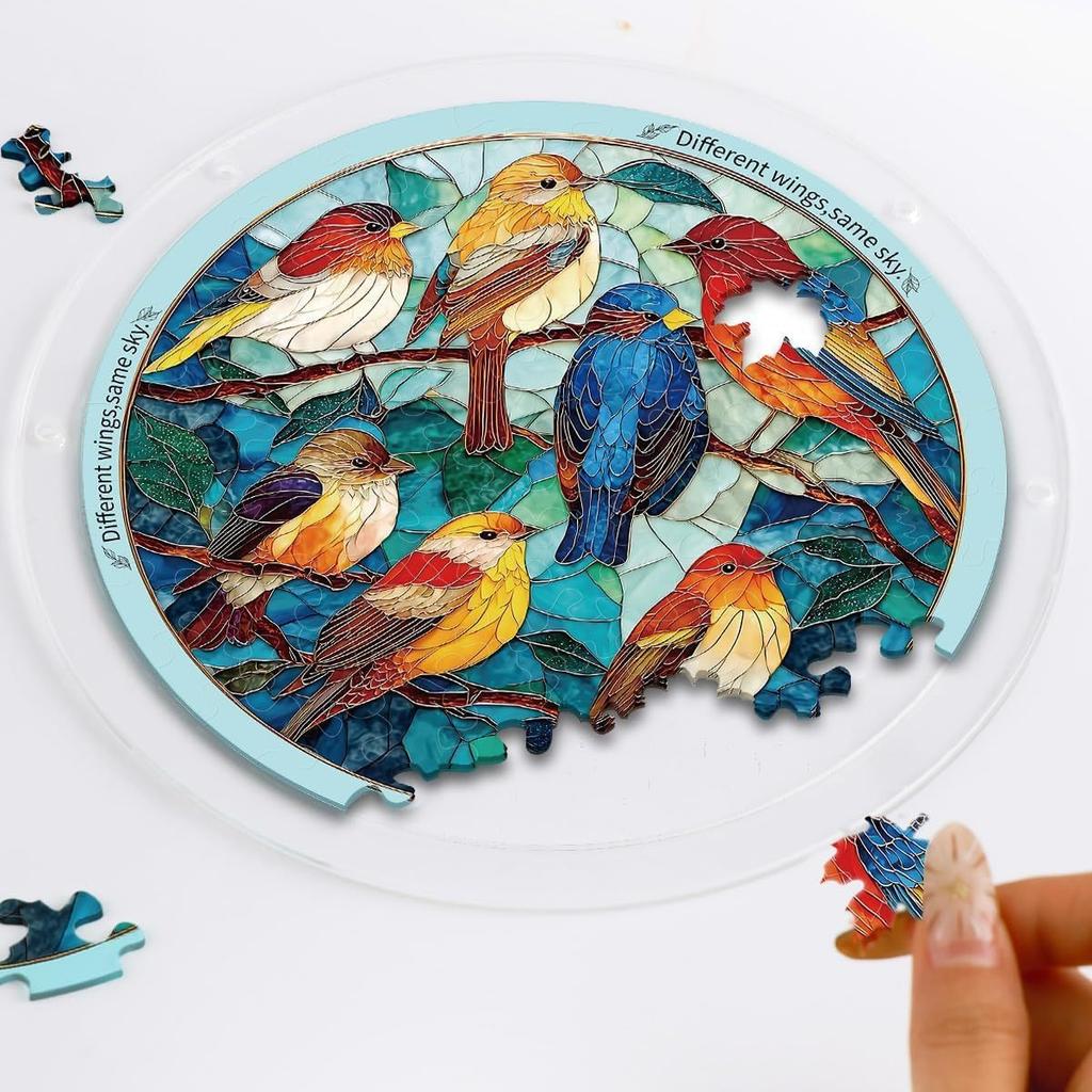Acryl-Sonnenfänger Fenster-&Garten-Hänge-Sonnenfänger Regenbogen Innenfenster-Dekoration für Wohnzimmer Schlafzimmer Bunte Acryl-Puzzles Sonnenfänger