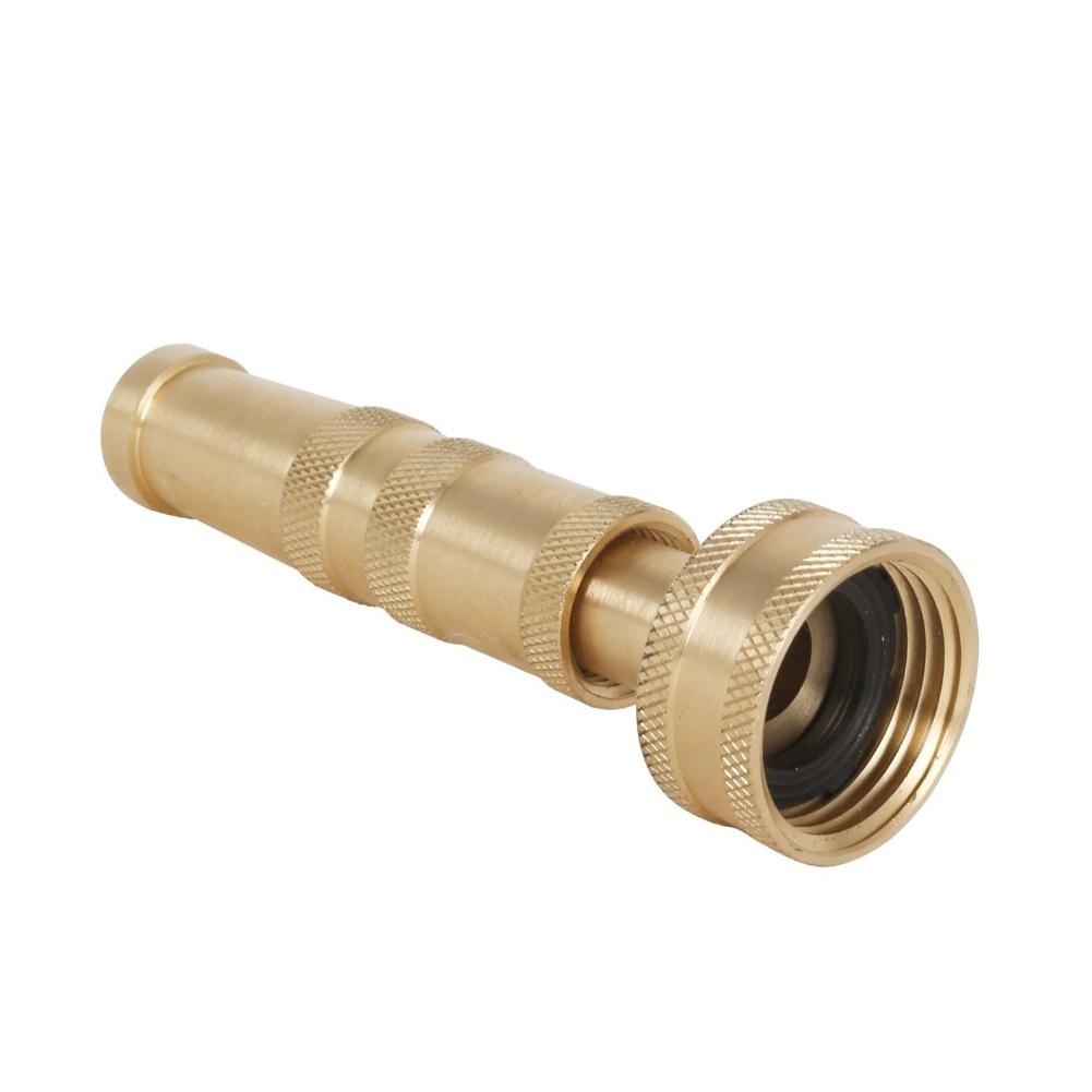 Garden Irrigation Garden Irrigation 4 Inches 3 4 Screw Thread Brass Spray Nozzle Adjustable Flow Control Garden Irrigation